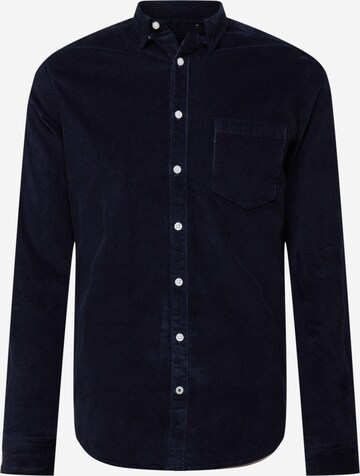 Kronstadt Regular fit Button Up Shirt 'Johan' in Blue: front