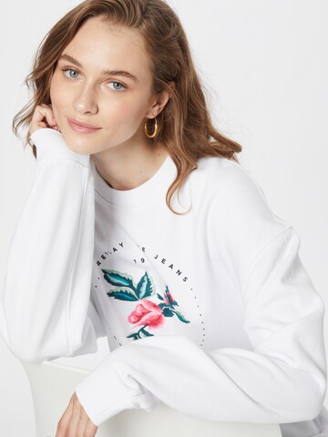 REPLAY Sweatshirt in White