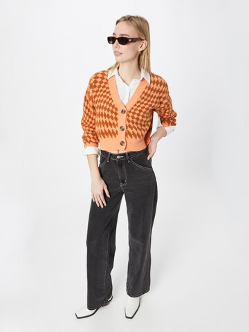 Cotton On Knit Cardigan in Orange