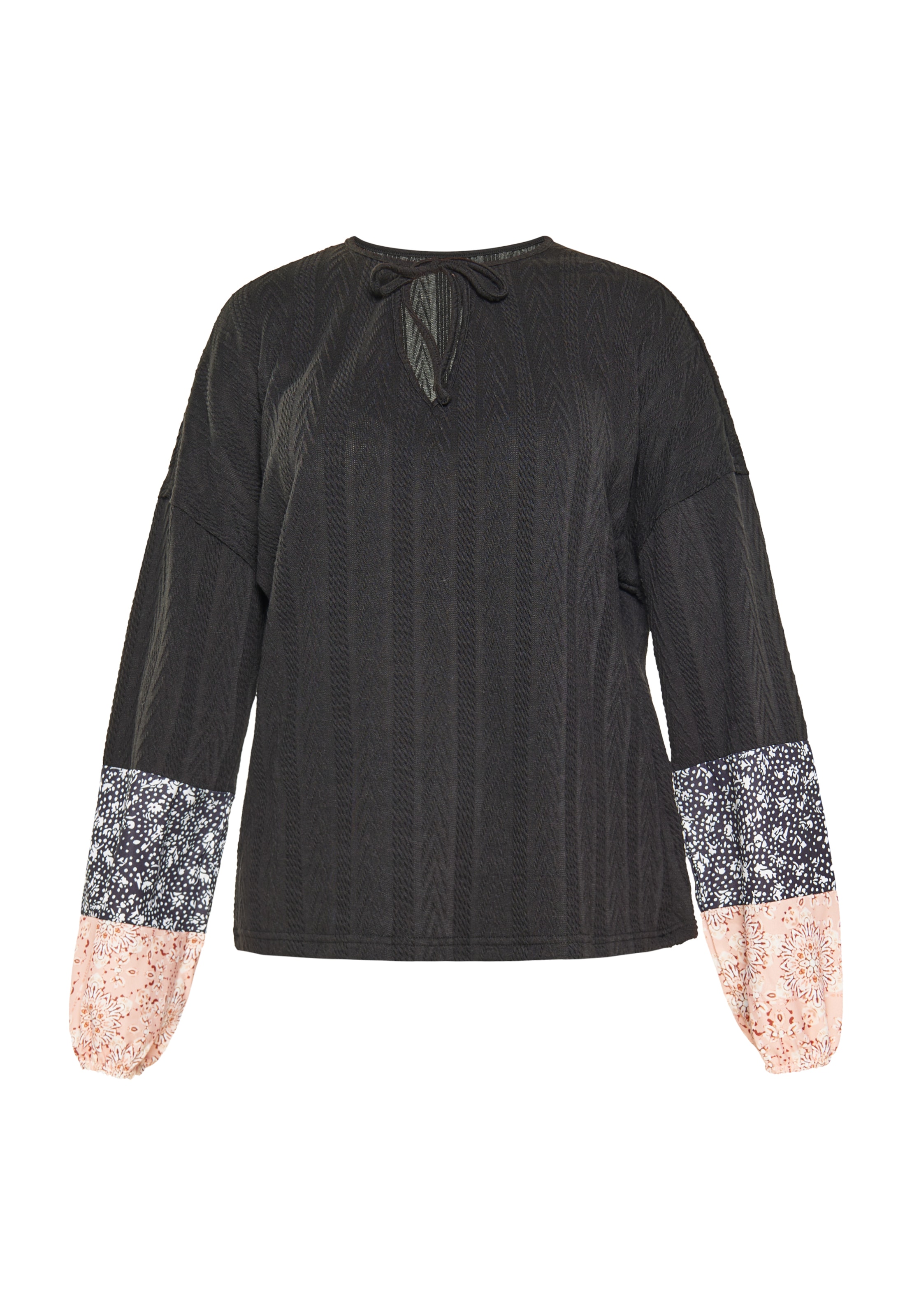 Gaya - Blusa 'Festival' em preto: frente