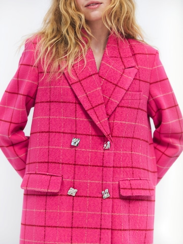 Crās - Chaqueta de invierno ' Slonecras ' en rosa: frente