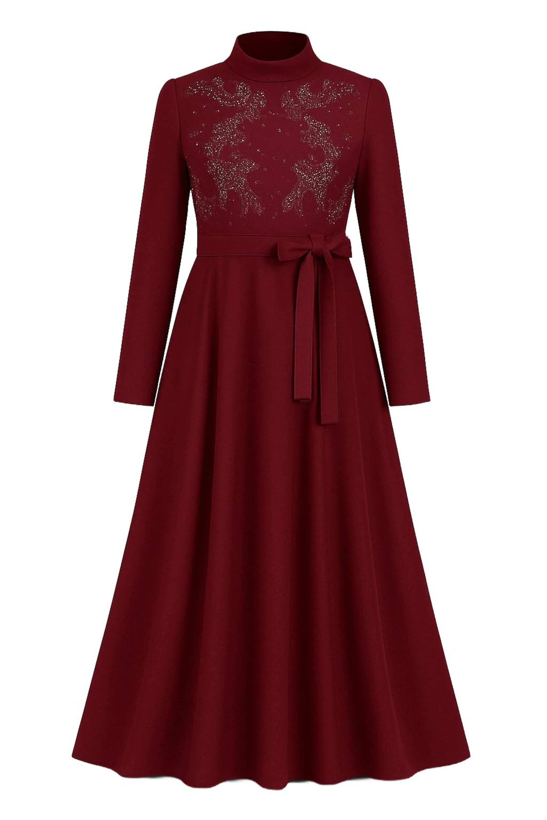 MODAMIHRAM Dress in Bordeaux, Item view