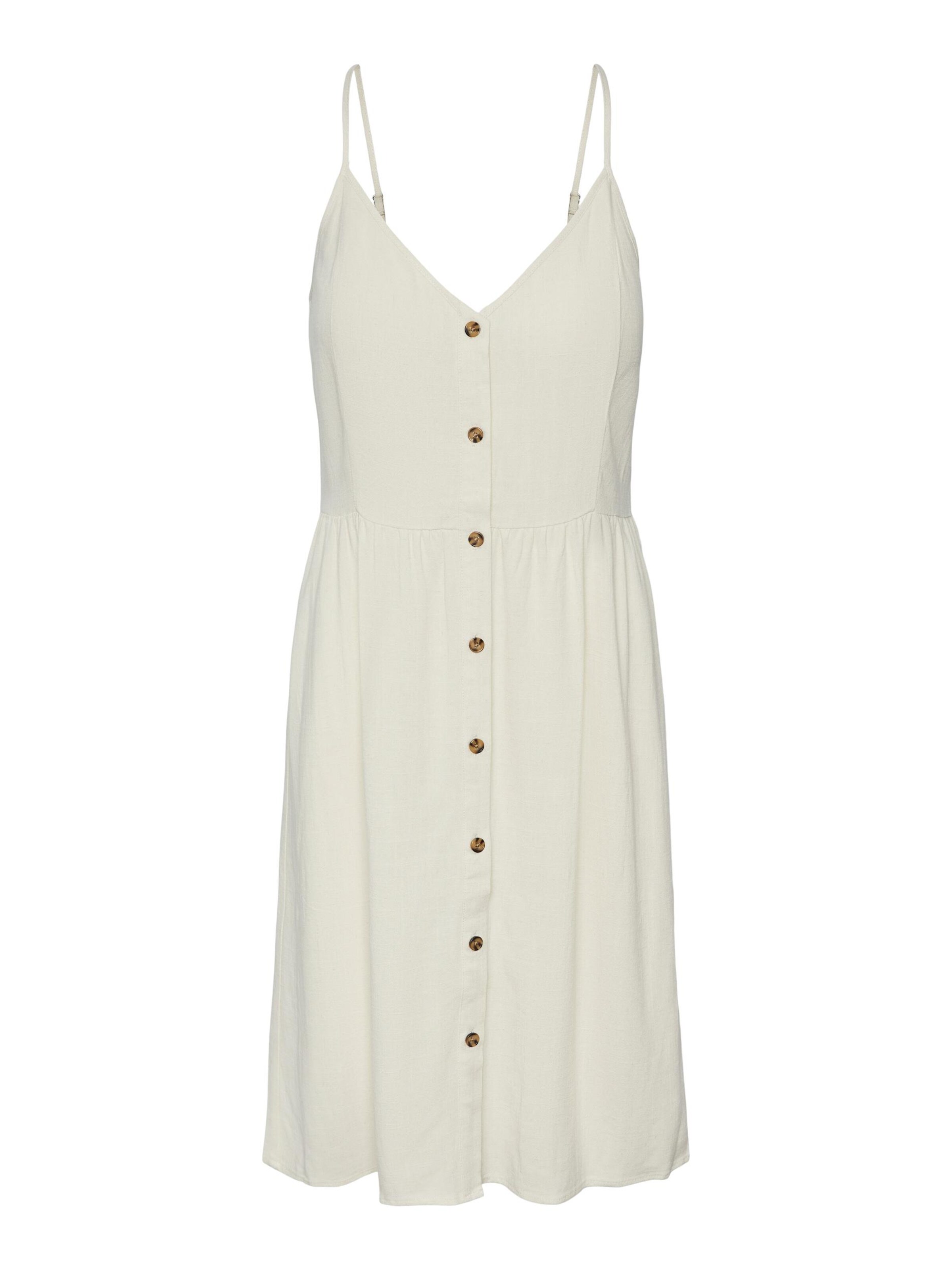 PIECES - Vestido 'VINSTY' en beige: frente