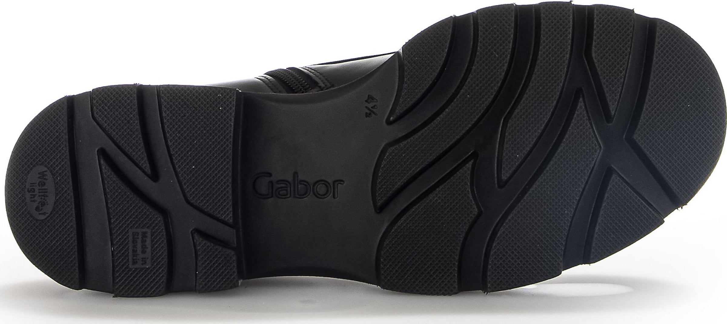 Bottines à lacets GABOR en noir