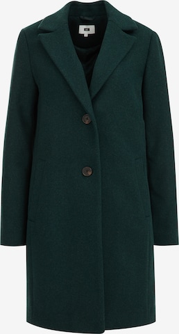 WE Fashion Between-seasons coat in Green: front