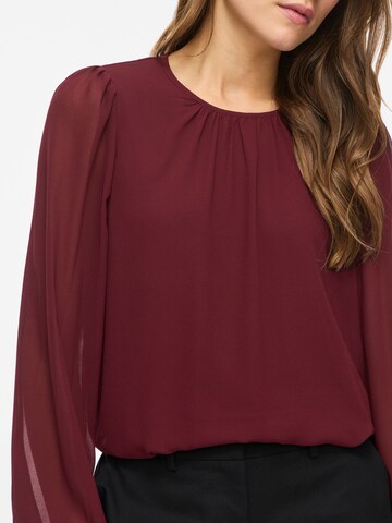 VILA Blouse in Red
