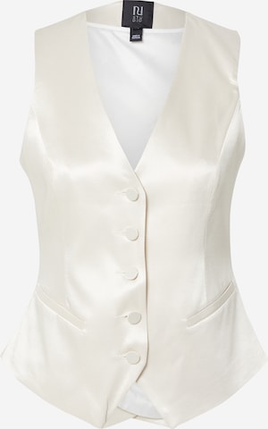 River Island Suit Vest 'MENSY' in White: front