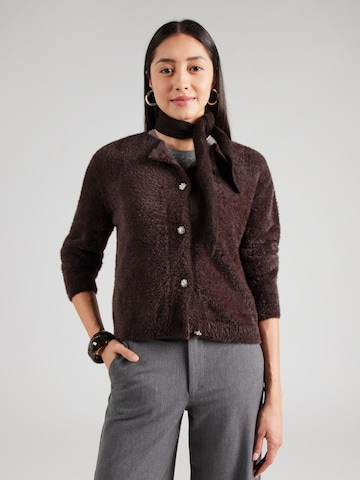 MORE & MORE Kardigan w kolorze brązowy: przód