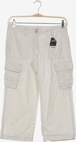 TOM TAILOR Pants in S in White: front