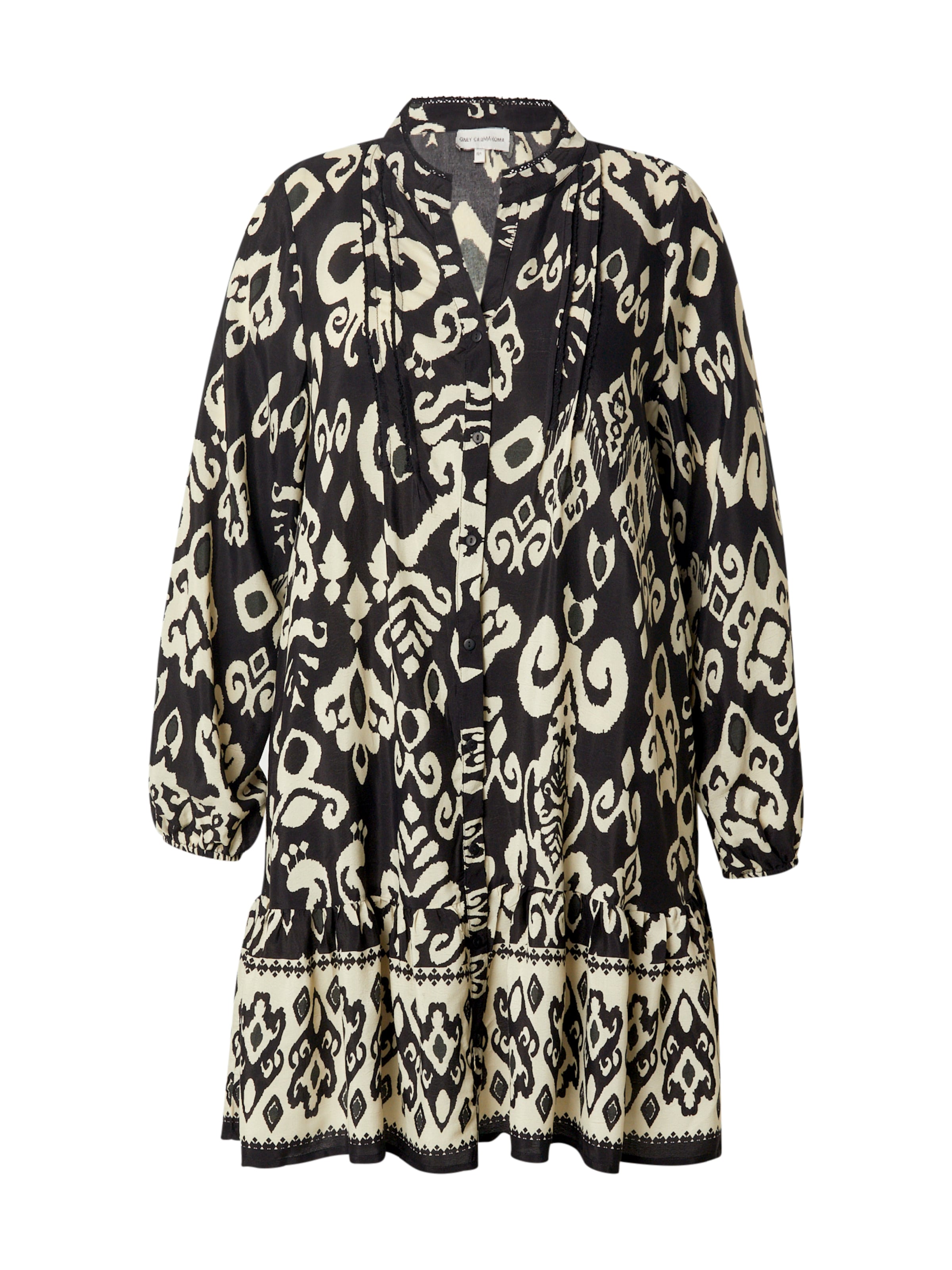 ONLY Carmakoma Košeľové šaty 'CARAJA' - Čierna: predná strana