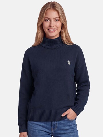 U.S. POLO ASSN. Sweater in Blue: front