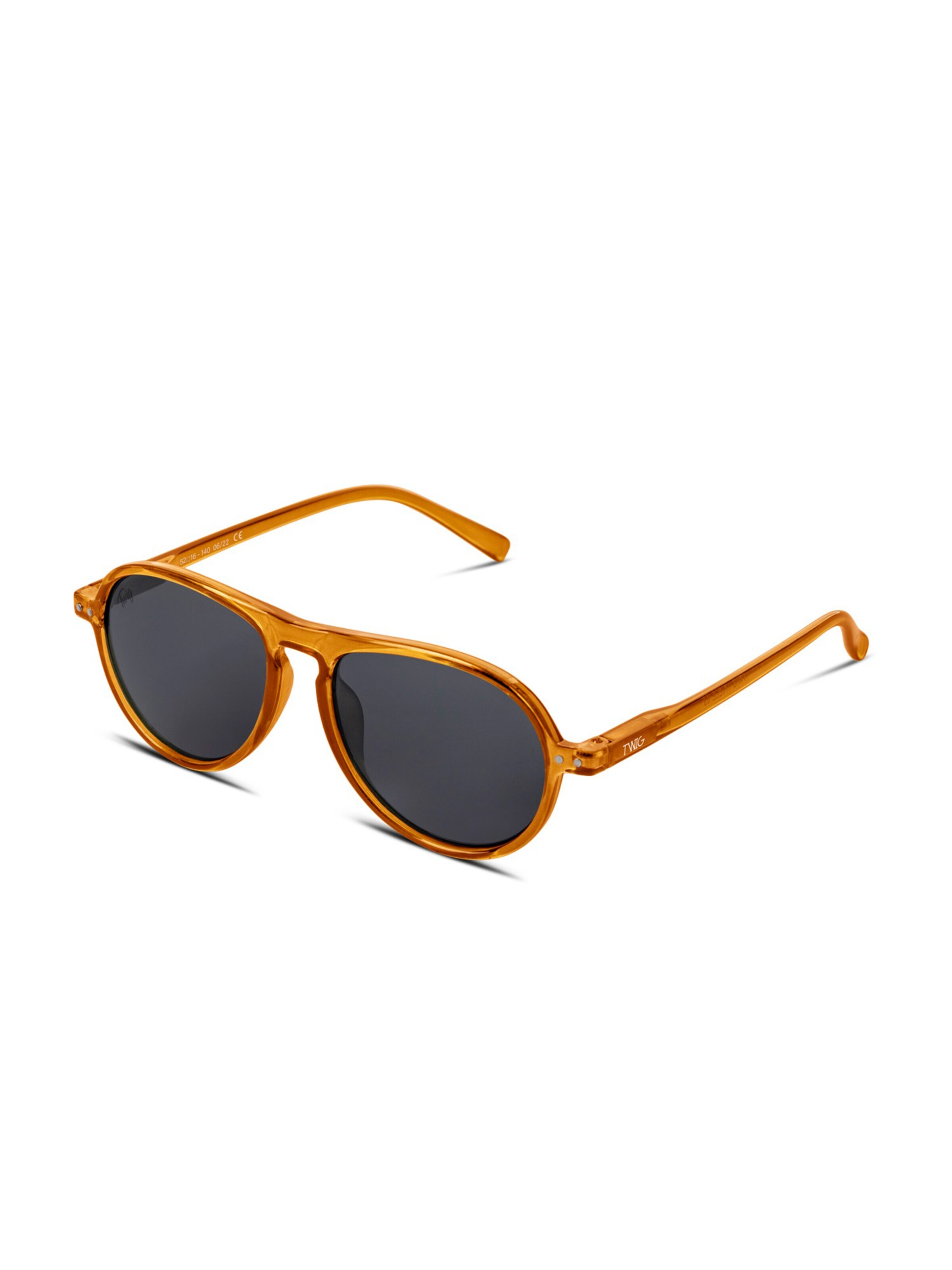 Occhiali da sole 'Thiele Sun' di TWIG Concept Milano in giallo