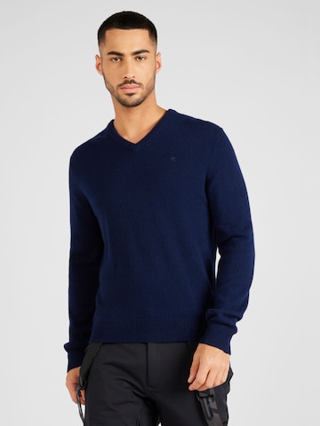 Hackett London - Jersey en azul: frente