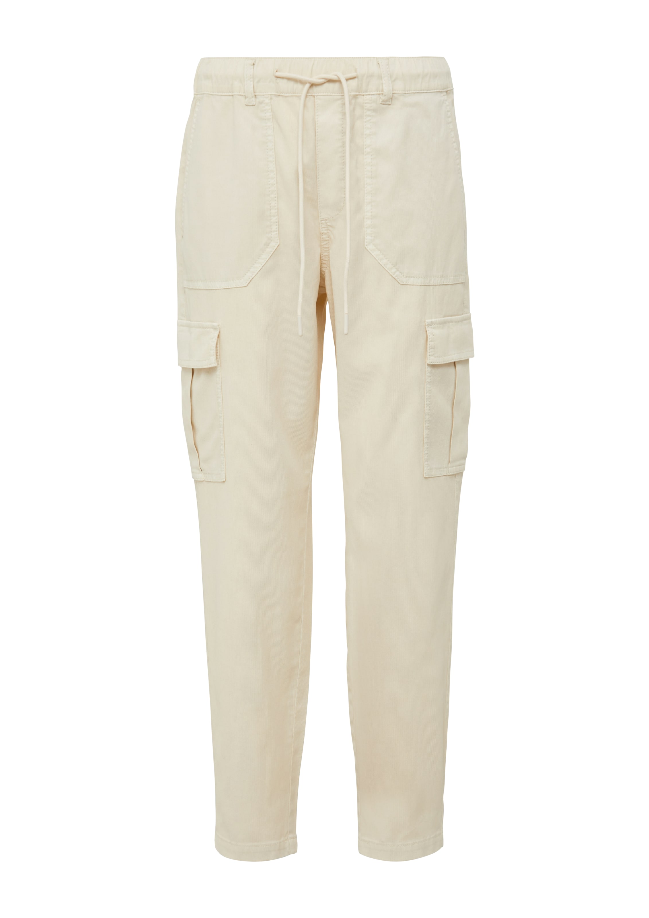 s.Oliver Tapered Hose in Beige: Vorderseite