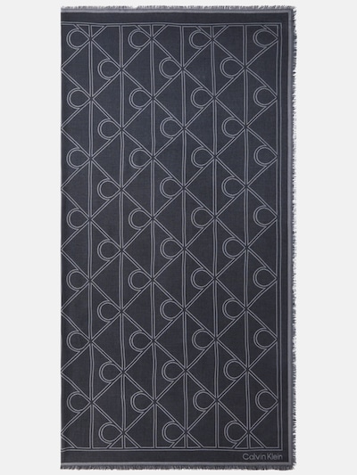 Calvin Klein Cachecóis em cinzento / preto, Vista do artigo