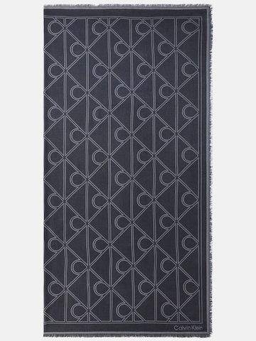 Calvin Klein Schal in Schwarz: Vorderseite