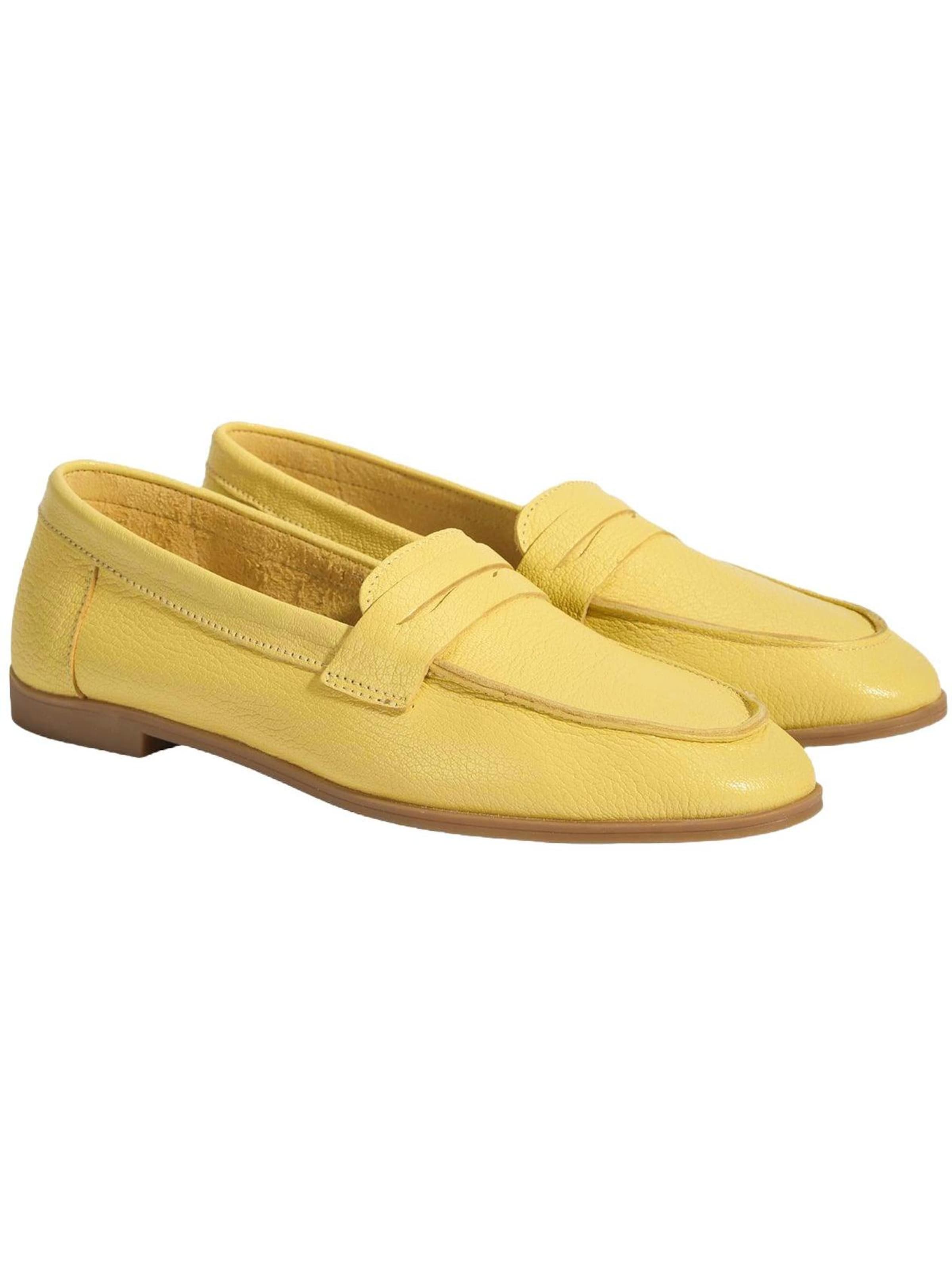 Mocassin 'Slip-Ons' Desa en jaune : devant