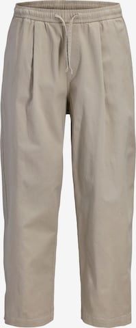 JACK & JONES - Loosefit Pantalón 'JPSTEvan Dylan' en beige: frente
