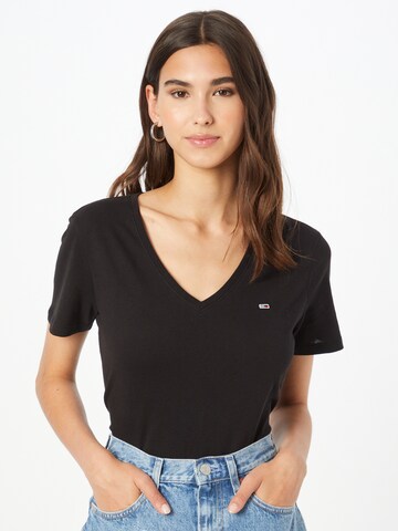 Tommy Jeans T-Shirt in Schwarz