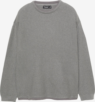 Pull&Bear Neulepaita värissä meleerattu harmaa, Tuotenäkymä