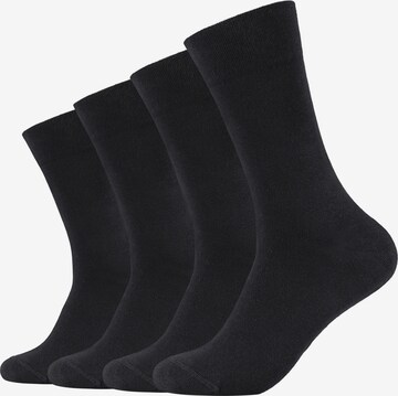 camano Socken in Schwarz: predná strana