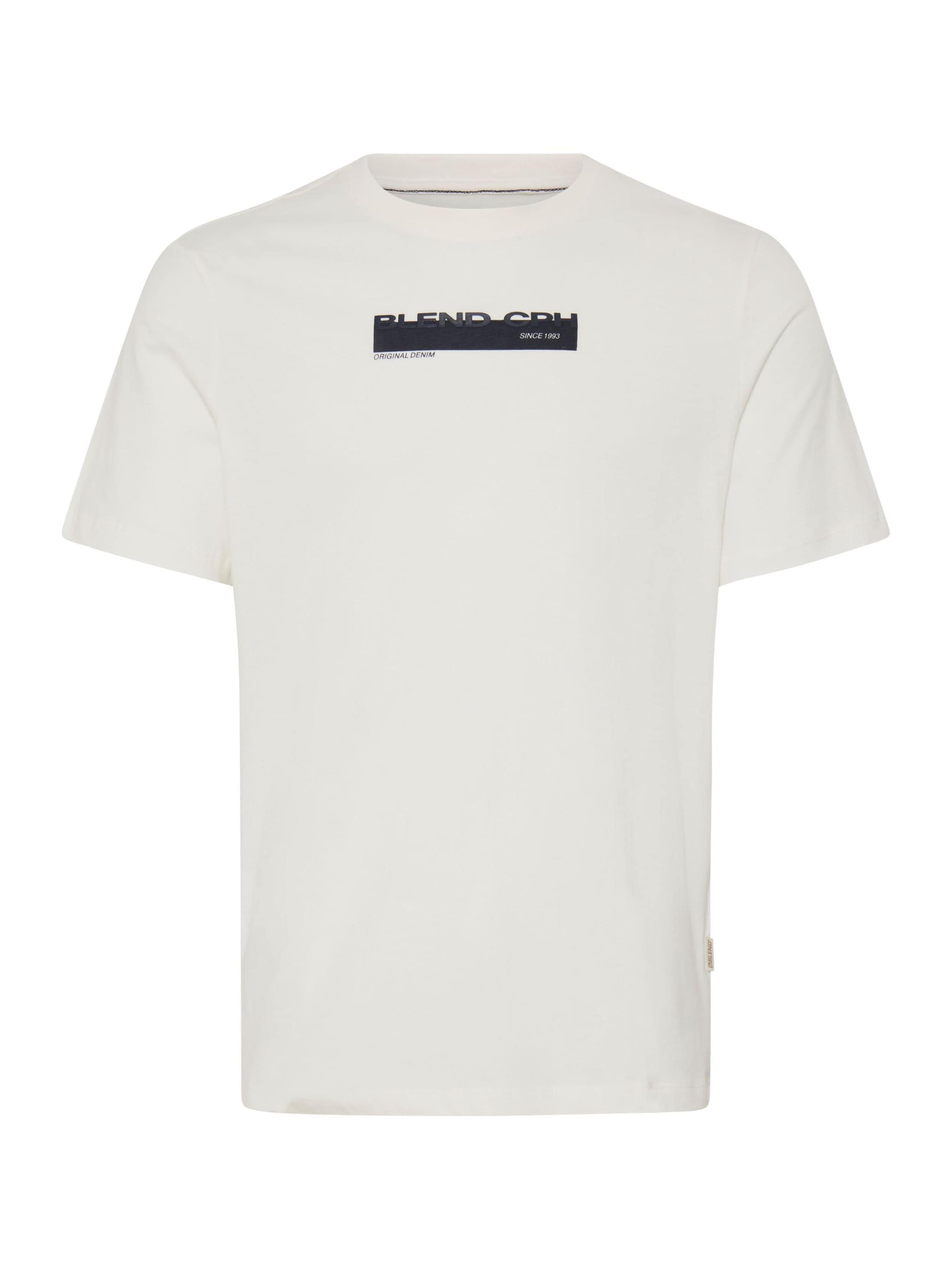 Maglietta ' BHKemuel ' di BLEND in bianco: frontale