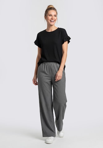 usha WHITE LABEL T-Shirt in Schwarz