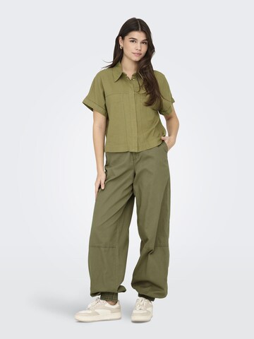 Camicia da donna 'ONLCaro' di ONLY in verde
