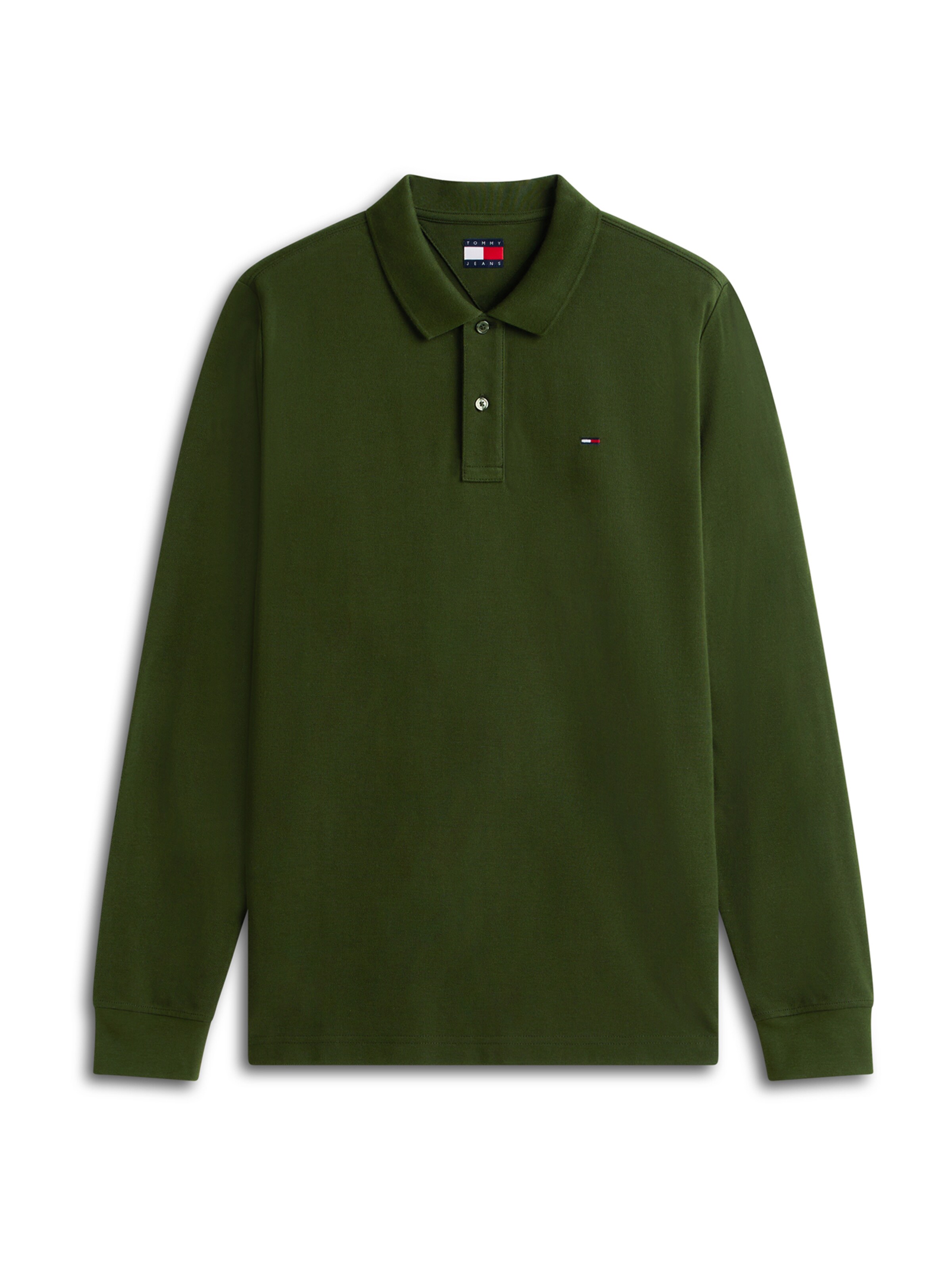 Tommy Jeans Tričko – zelená: přední strana