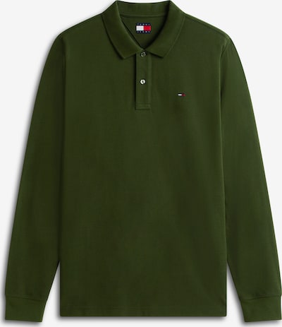 Marškinėliai iš Tommy Jeans, spalva – alyvuogių spalva, Prekių apžvalga