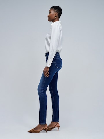 Skinny Jean 'Destiny' Salsa Jeans en bleu