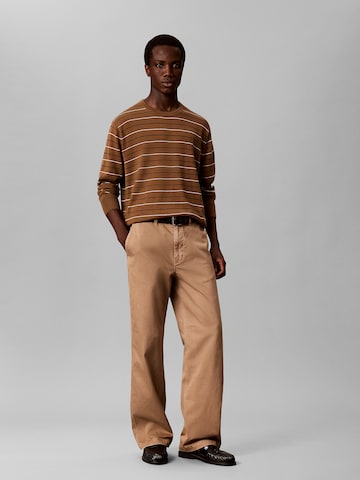 Calvin Klein Pullover in Braun