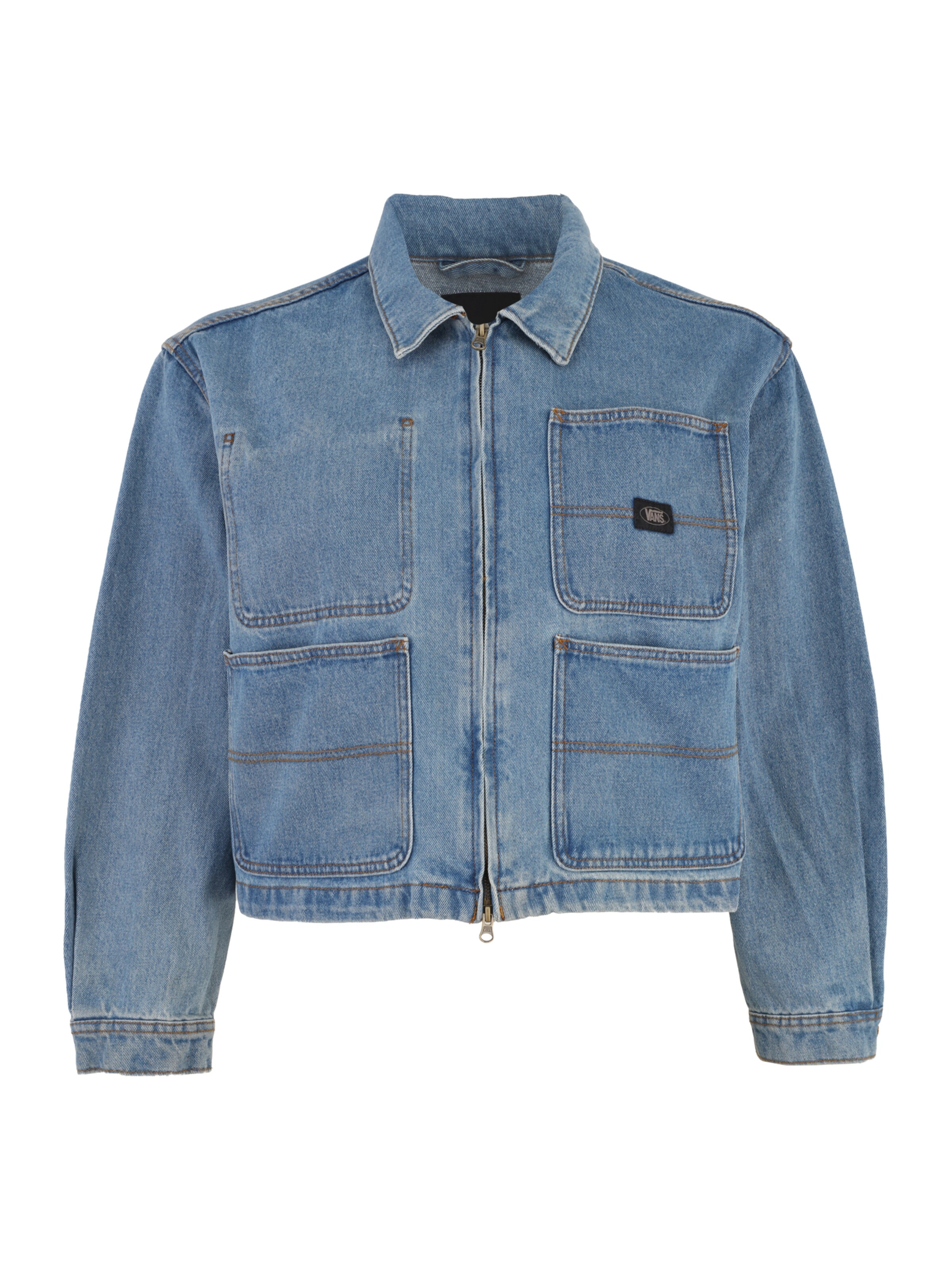 VANS Veste mi-saison en XS en bleu denim, Vue avec produit