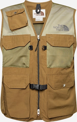 THE NORTH FACE Sports vest in Green: front