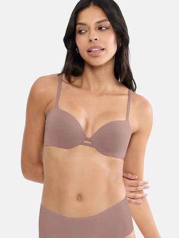 Sutien de tricou Sutien de la TRIUMPH pe maro: față