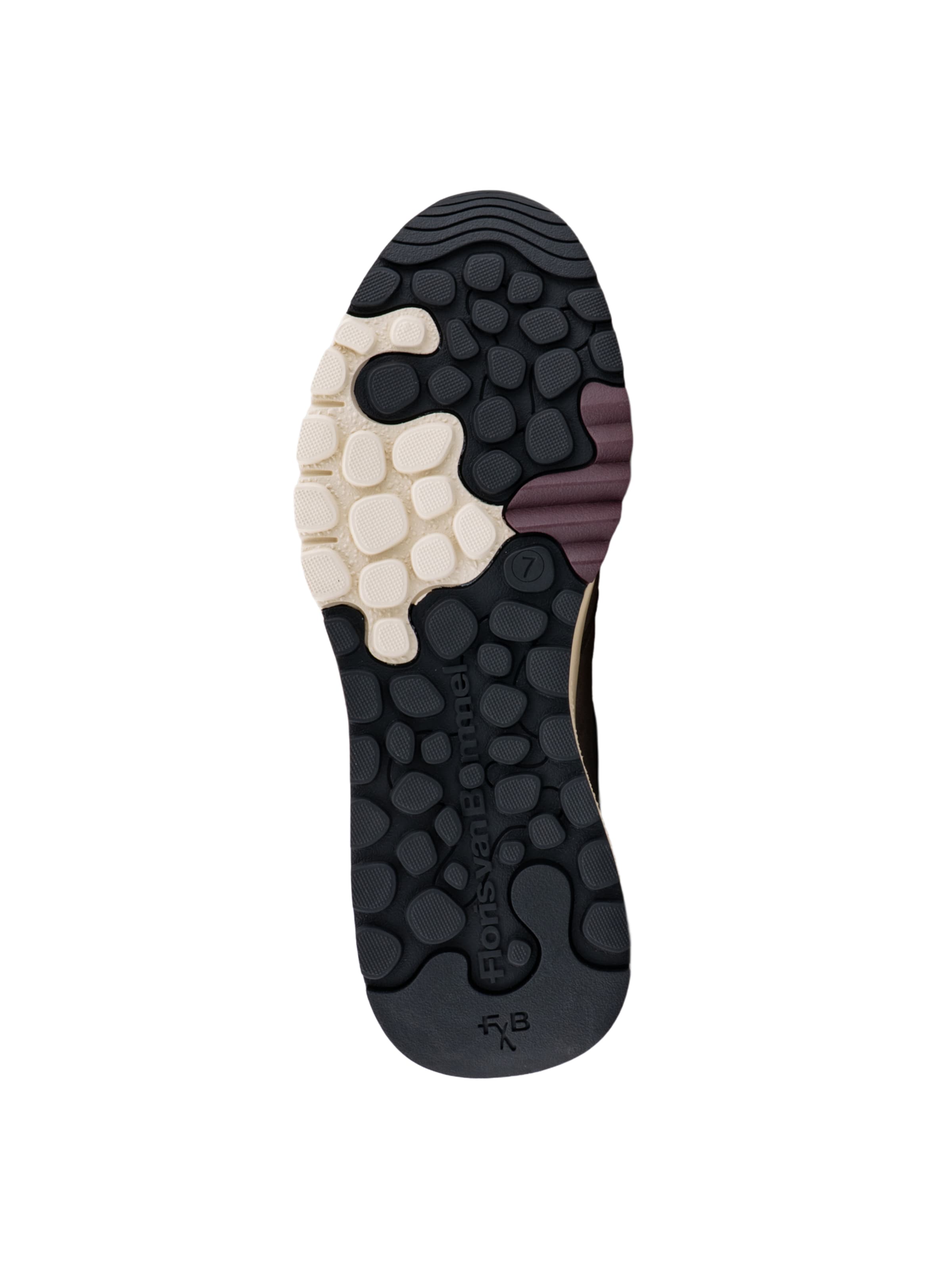 Sneaker bassa 'De Treener 07' di Floris van Bommel in marrone