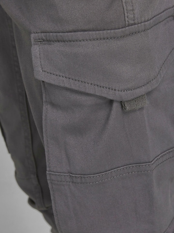 Tapered Pantaloni 'Paul' di Jack & Jones Junior in grigio