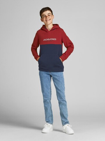 Jack & Jones Junior Sweatshirt 'JJEUrban' in Rot