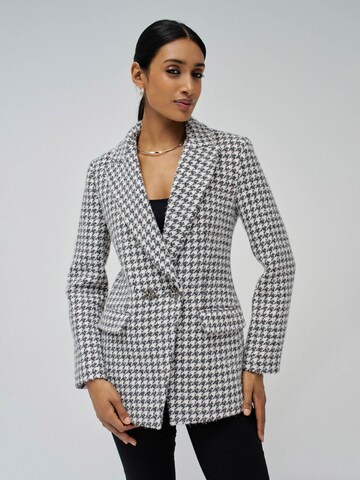 Salsa Jeans Blazers in Grijs: voorkant