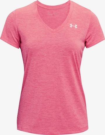 Maglia funzionale di UNDER ARMOUR in rosa: frontale