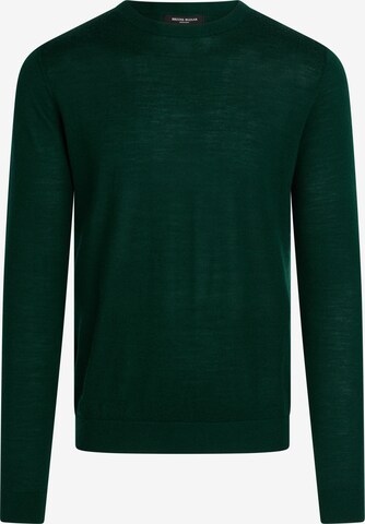 BRUUNS BAZAAR Sweter 'Charles' w kolorze zielony: przód