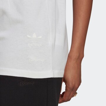 ADIDAS ORIGINALS Shirt 'Disney Graphic' in White