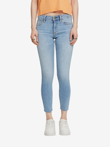 ESPRIT Skinny Jeans in Blauw: voorkant