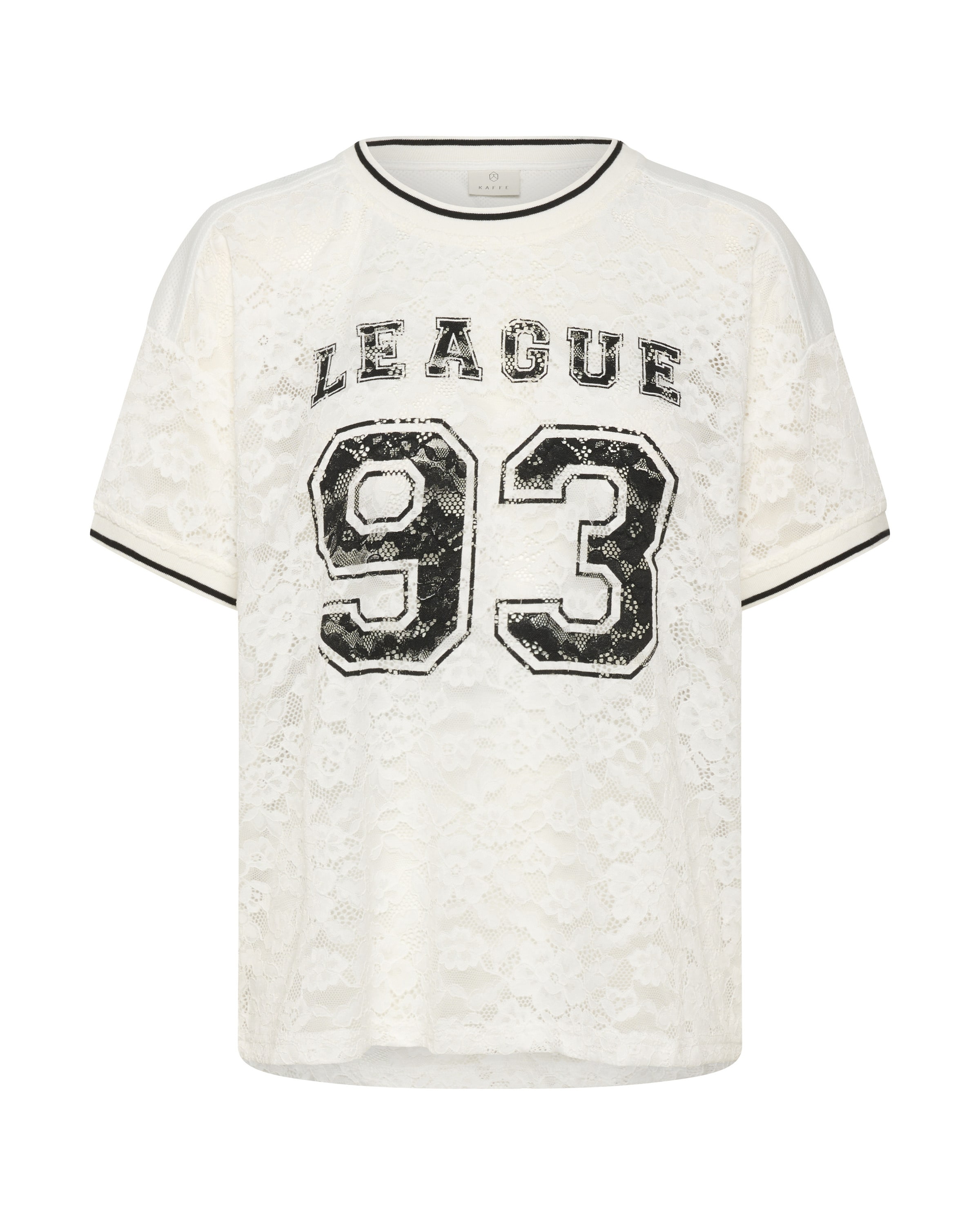 Kaffe Shirt 'KABelle' in Wit: voorkant