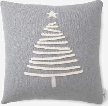 TOM TAILOR Pillow 'Weihnachtsbaum' in Grey: front