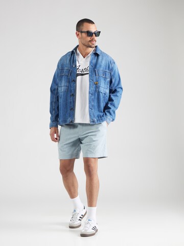 Abercrombie & Fitch Loosefit Παντελόνι σε μπλε