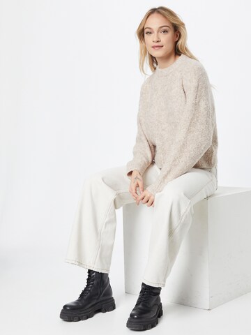 PIECES Sweater 'Catherine' in Beige