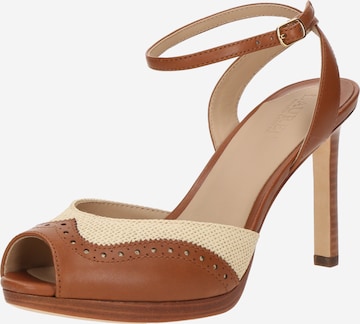 ruda Lauren Ralph Lauren Sandalai 'KYLA': priekis