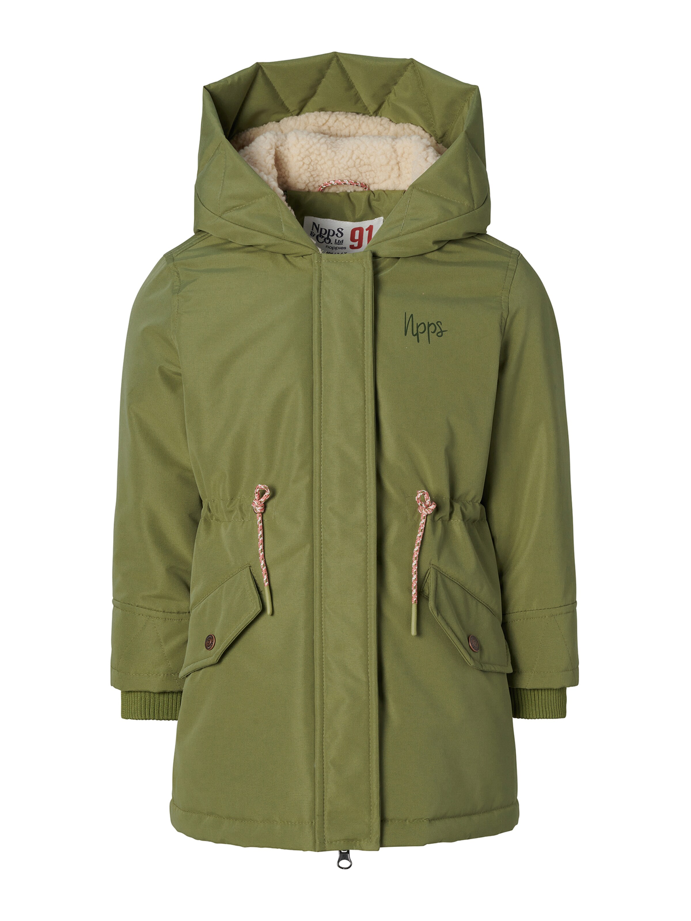 Noppies Winter jacket 'Julesburg' in Green: front
