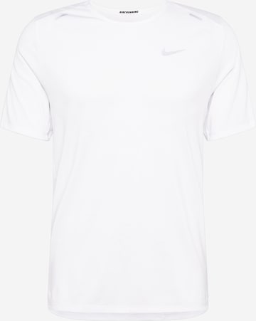 T-Shirt fonctionnel 'Rise 365' NIKE en blanc : devant